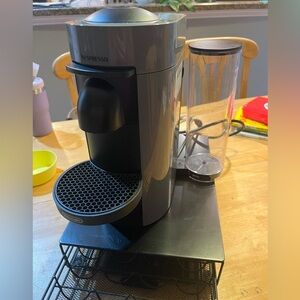 Nespresso Coffee Maker in Sleek Gray